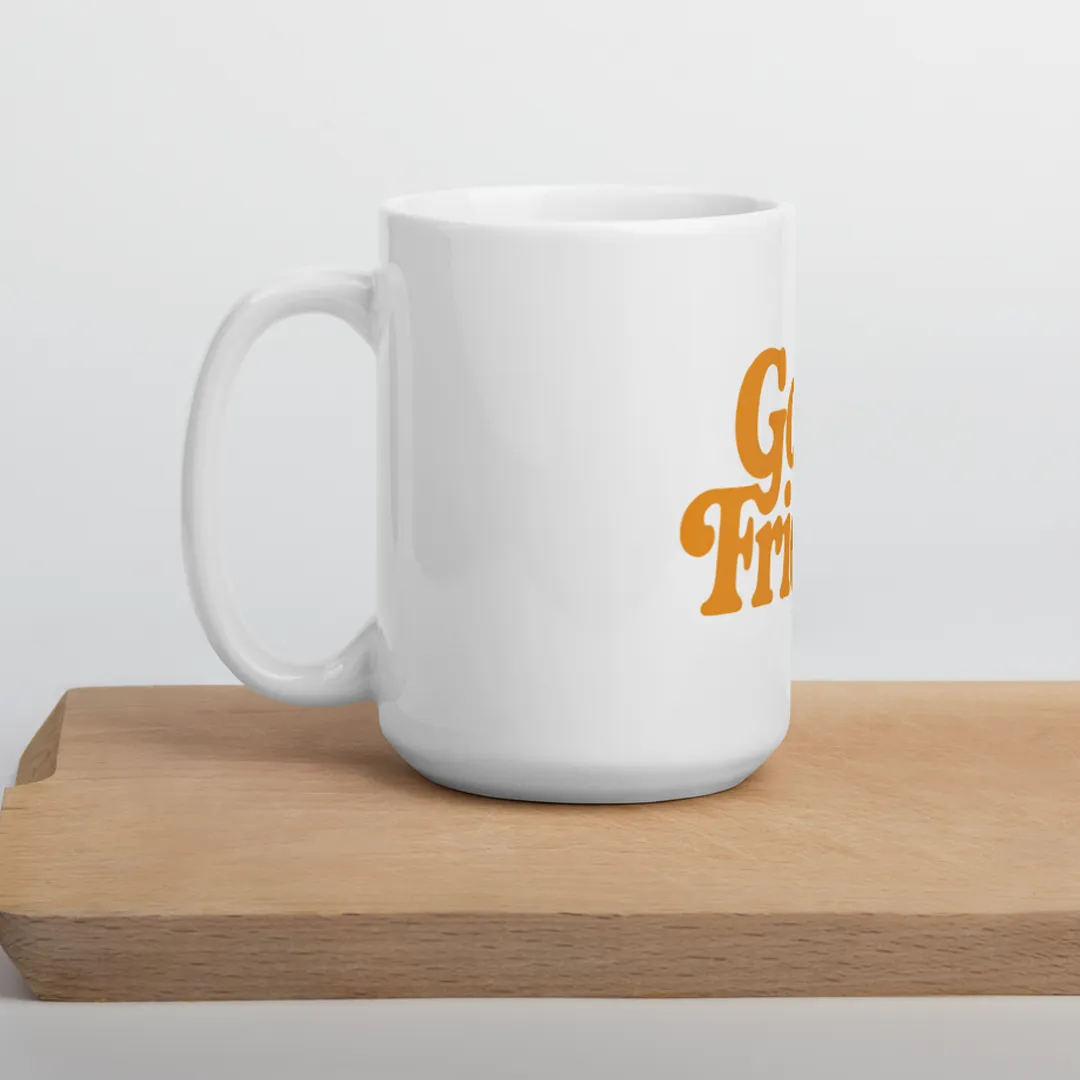 Good Friends / White glossy mug - Image 2